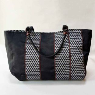 トートバッグ（黒・グレー）～UROKO～