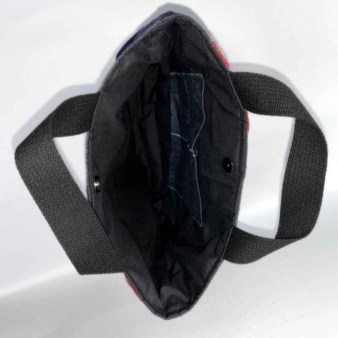 プレミアムトートバッグ（赤・黒）