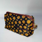 水玉ポーチ（ゴールド）
