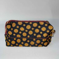 水玉ポーチ（ゴールド）