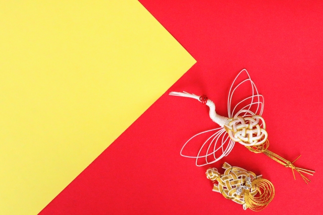 縁起物とされる鶴亀